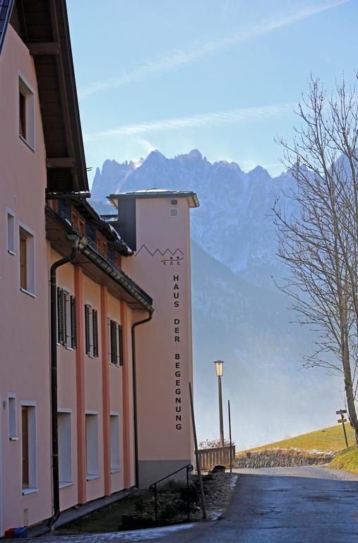 Hotel Haus Der Begegnung Gosau Exteriér fotografie